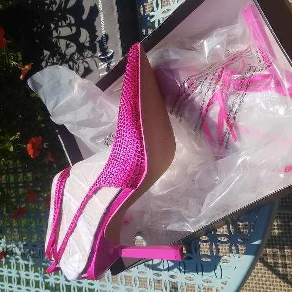 INC International Concepts Shoes - INC Sandaze Ankle-Tie Pumps Size 8  NIB